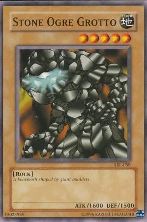Stone Ogre Grotto SRL-058 Yu-Gi-Oh card from Spell Ruler