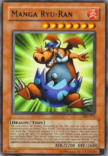 Manga Ryu-Ran SRL-071 Yu-Gi-Oh card from Spell Ruler