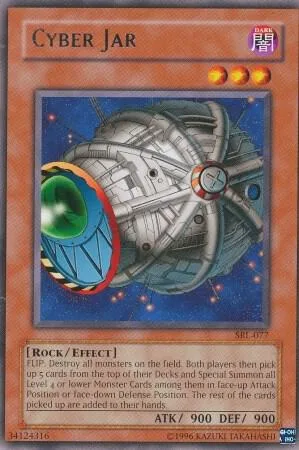 Cyber Jar SRL-077 Yu-Gi-Oh card from Spell Ruler