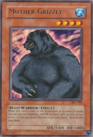 Mother Grizzly SRL-090 Yu-Gi-Oh card from Spell Ruler