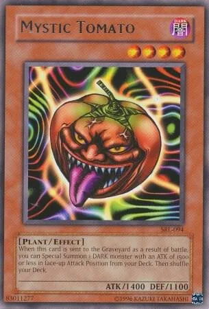 Mystic Tomato SRL-094 Yu-Gi-Oh card from Spell Ruler