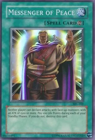 Messenger of Peace SRL-102 Yu-Gi-Oh card from Spell Ruler