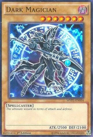 Dark Magician MVP1-EN054 1st Edition Yu-Gi-Oh card from The Dark Side of Dimensions Movie Pack