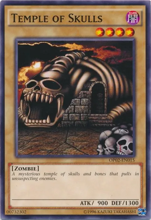 Temple of Skulls OP02-EN015 Yu-Gi-Oh card from OTS Tournament Pack 2