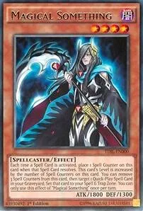Magical Something TDIL-EN000 1st Edition Yu-Gi-Oh card from The Dark Illusion