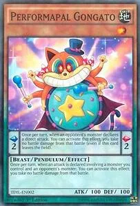 Performapal Gongato TDIL-EN002 Yu-Gi-Oh card from The Dark Illusion