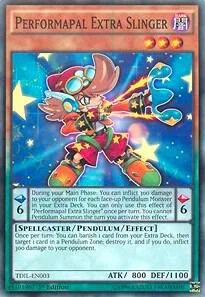 Performapal Extra Slinger TDIL-EN003 Unlimited Yu-Gi-Oh card from The Dark Illusion