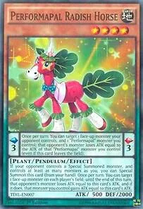 Performapal Radish Horse TDIL-EN007 Yu-Gi-Oh card from The Dark Illusion