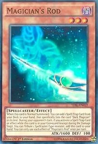 Magician's Rod TDIL-EN019 Unlimited Yu-Gi-Oh card from The Dark Illusion
