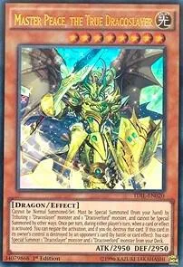 Master Peace, the True Dracoslayer TDIL-EN020 Unlimited Yu-Gi-Oh card from The Dark Illusion