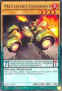 Metalfoes Goldriver TDIL-EN023 Yu-Gi-Oh card from The Dark Illusion