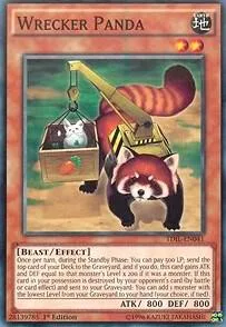 Wrecker Panda TDIL-EN041 Yu-Gi-Oh card from The Dark Illusion