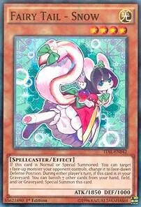 Fairy Tail - Snow TDIL-EN042 1st Edition Yu-Gi-Oh card from The Dark Illusion