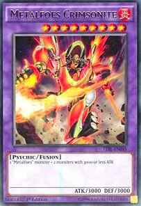 Metalfoes Crimsonite TDIL-EN045 1st Edition Yu-Gi-Oh card from The Dark Illusion
