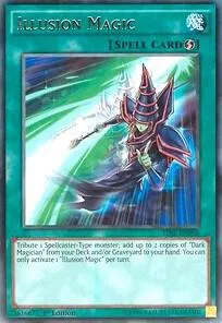 Illusion Magic TDIL-EN058 1st Edition Yu-Gi-Oh card from The Dark Illusion