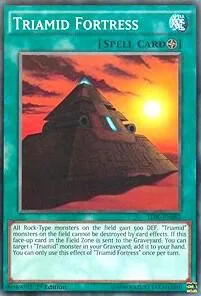 Triamid Fortress TDIL-EN062 1st Edition Yu-Gi-Oh card from The Dark Illusion