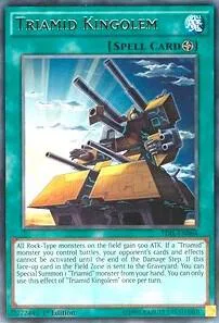 Triamid Kingolem TDIL-EN064 Unlimited Yu-Gi-Oh card from The Dark Illusion