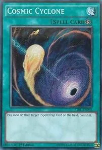 Cosmic Cyclone TDIL-EN065 1st Edition Yu-Gi-Oh card from The Dark Illusion