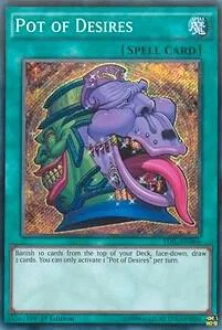 Pot of Desires TDIL-EN066 1st Edition Yu-Gi-Oh card from The Dark Illusion