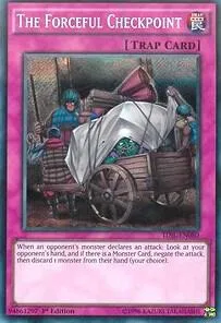 The Forceful Checkpoint TDIL-EN080 1st Edition Yu-Gi-Oh card from The Dark Illusion
