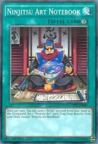 Ninjitsu Art Notebook TDIL-EN081 1st Edition Yu-Gi-Oh card from The Dark Illusion