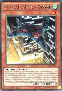 SPYRAL GEAR - Drone TDIL-EN088 1st Edition Yu-Gi-Oh card from The Dark Illusion