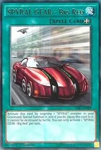 SPYRAL GEAR - Big Red TDIL-EN089 Unlimited Yu-Gi-Oh card from The Dark Illusion