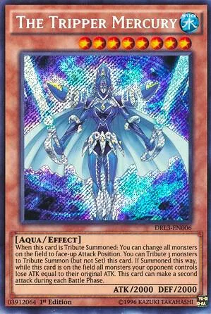 The Tripper Mercury DRL3-EN006 Yu-Gi-Oh card from Dragons of Legend: Unleashed