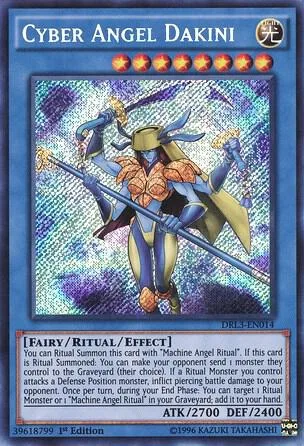Cyber Angel Dakini DRL3-EN014 Yu-Gi-Oh card from Dragons of Legend: Unleashed
