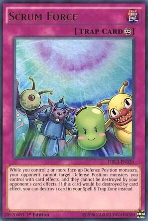 Scrum Force DRL3-EN020 Yu-Gi-Oh card from Dragons of Legend: Unleashed