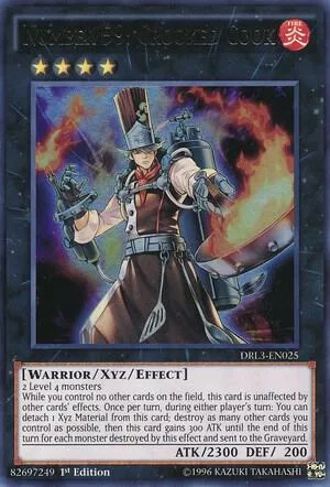 Number 59: Crooked Cook DRL3-EN025 Yu-Gi-Oh card from Dragons of Legend: Unleashed