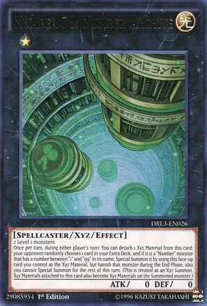 Number 78: Number Archive DRL3-EN026 Yu-Gi-Oh card from Dragons of Legend: Unleashed