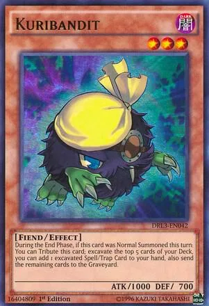 Kuribandit DRL3-EN042 Yu-Gi-Oh card from Dragons of Legend: Unleashed