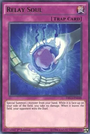Relay Soul DRL3-EN048 Yu-Gi-Oh card from Dragons of Legend: Unleashed