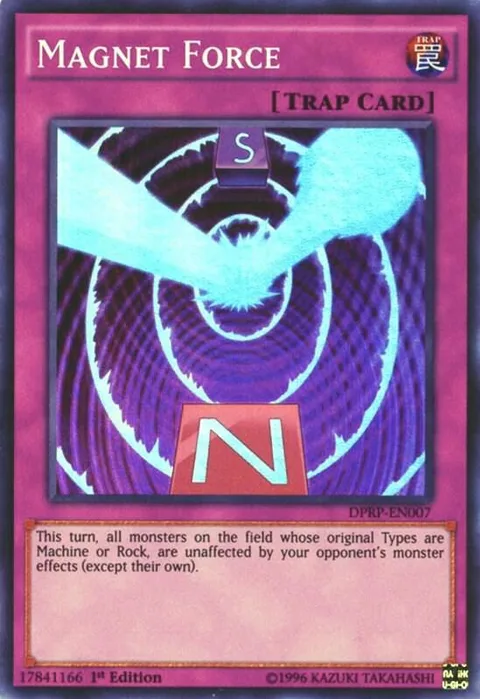 Magnet Force DPRP-EN007 Yu-Gi-Oh card from Duelist Pack: Rivals of the Pharaoh
