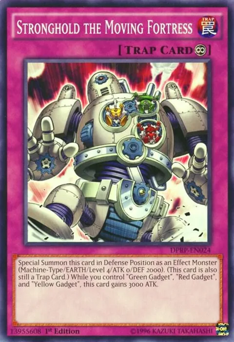 Stronghold the Moving Fortress DPRP-EN024 Yu-Gi-Oh card from Duelist Pack: Rivals of the Pharaoh