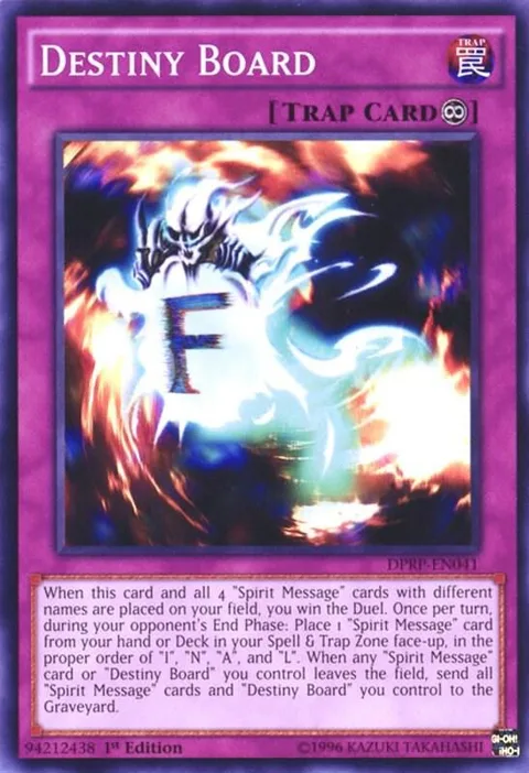 Destiny Board DPRP-EN041 Yu-Gi-Oh card from Duelist Pack: Rivals of the Pharaoh