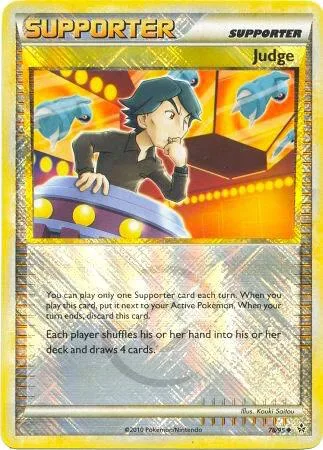 Judge - 78/95 League Promo #078/095 Reverse Holofoil Pokémon card from League & Championship Cards