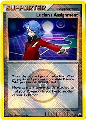 Lucian's Assignment - 92/111 League Promo #092/111 Reverse Holofoil Pokémon card from League & Championship Cards