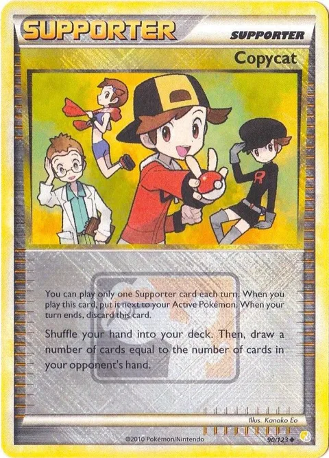 Copycat - 90/123 League Promo #090/123 Reverse Holofoil Pokémon card from League & Championship Cards