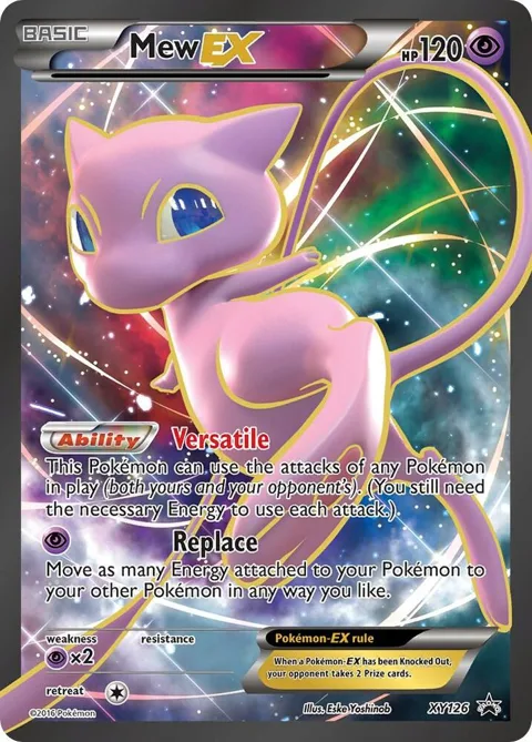 Mew EX #XY126 Holofoil Pokémon card from XY Promos