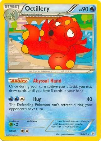 Octillery - 33/162 XY Breakthrough #033/162 Pokémon card from Deck Exclusives