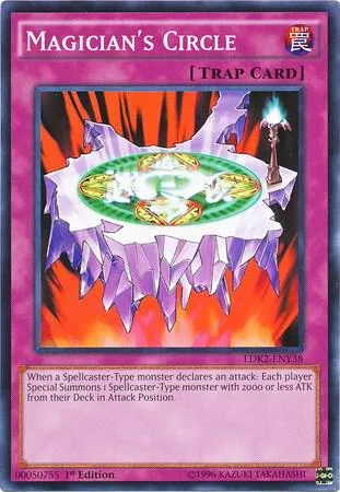 Magician's Circle LDK2-ENY38 Yu-Gi-Oh card from Legendary Decks II