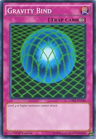 Gravity Bind LDK2-ENY40 Yu-Gi-Oh card from Legendary Decks II