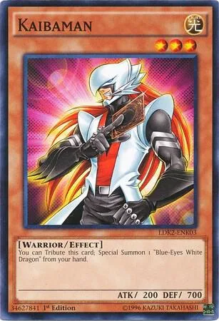 Kaibaman LDK2-ENK03 Yu-Gi-Oh card from Legendary Decks II