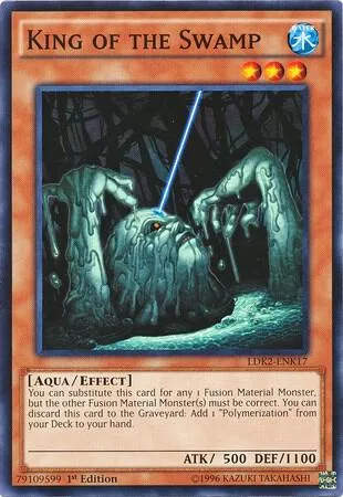King of the Swamp LDK2-ENK17 Yu-Gi-Oh card from Legendary Decks II