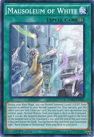 Mausoleum of White LDK2-ENK21 Yu-Gi-Oh card from Legendary Decks II