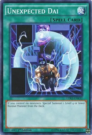 Unexpected Dai LDK2-ENK32 Yu-Gi-Oh card from Legendary Decks II