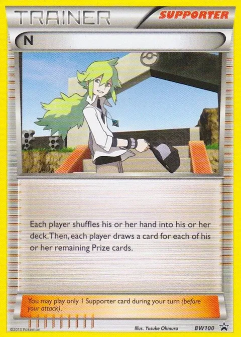 N Supporter #BW100 Pokémon card from Deck Exclusives