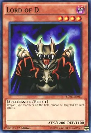 Lord of D. SDKS-EN011 Yu-Gi-Oh card from Structure Deck: Seto Kaiba